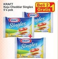 Promo Harga KRAFT Singles Cheese 5 pcs - Indomaret