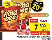 Promo Harga POTABEE Snack Potato Chips All Variants 68 gr - Superindo