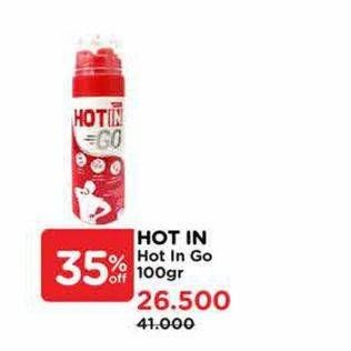 Promo Harga Hot In Cream Nyeri Otot Go 100 ml - Watsons