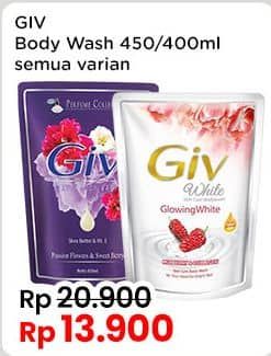 Promo Harga GIV Body Wash All Variants 400 ml - Indomaret