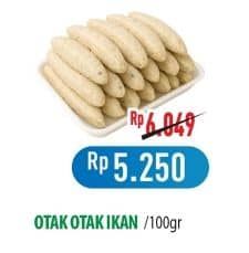 Promo Harga Otak Otak Ikan Curah per 100 gr - Hypermart