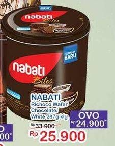 Promo Harga NABATI Bites Richoco, White 287 gr - Indomaret