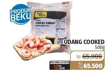 Promo Harga Udang Cooked 500 gr - Lotte Grosir