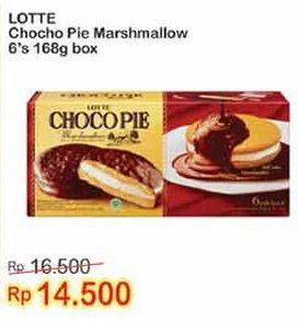 Promo Harga LOTTE Chocopie Marshmallow 168 gr - Indomaret