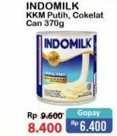 Promo Harga INDOMILK Susu Kental Manis Plain, Cokelat 370 gr - Alfamart