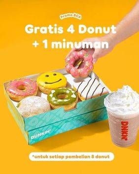 Promo Harga Dunkin Donuts Classic  - Dunkin Donuts