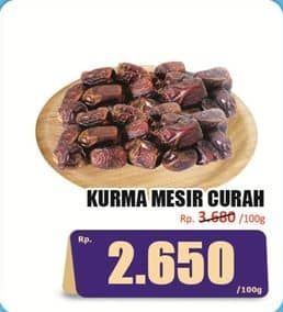 Promo Harga Kurma Mesir per 100 gr - Hari Hari