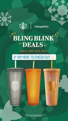 Promo Harga Bling Blink Deals  - Starbucks