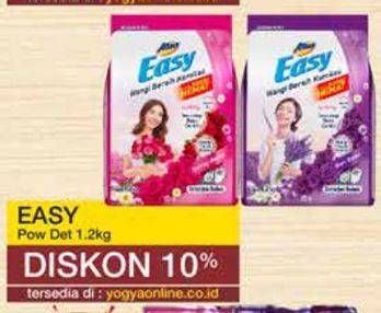 Promo Harga ATTACK Easy Detergent Powder Purple Blossom, Romantic Flowers 1200 gr - Yogya