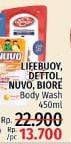 Promo Harga LIFEBUOY Body Wash 450 ml - LotteMart