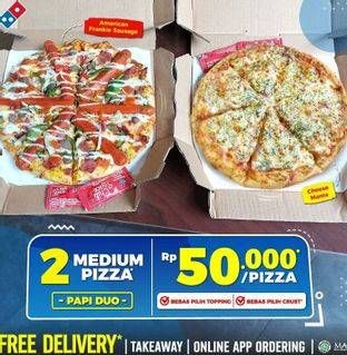 Promo Harga DOMINOS Medium Pizza  - Domino Pizza