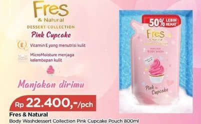 Fres & Natural Body Wash Dessert Collection