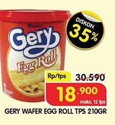 Promo Harga Gery Egg Roll 210 gr - Superindo