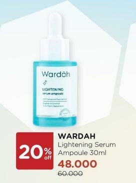 Serum ampoule lightening wardah Wardah Lightening