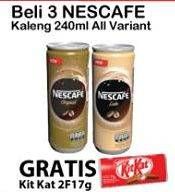 Promo Harga Nescafe Ready to Drink All Variants 240 ml - Alfamart
