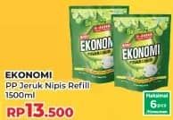 Promo Harga Ekonomi Pencuci Piring Power Liquid Jeruk Nipis 1500 ml - Yogya