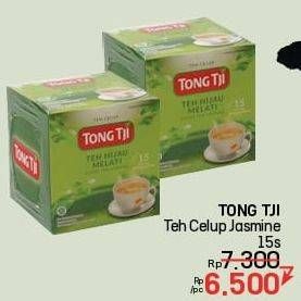 Promo Harga Tong Tji Teh Celup Jasmine Dengan Amplop per 25 pcs 2 gr - LotteMart