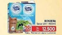 Promo Harga FRISIAN FLAG Susu UHT Purefarm Swiss Chocolate, Full Cream 900 ml - LotteMart