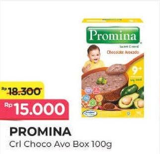 Promo Harga PROMINA Sweet Cereal Sweet Chocolate Avocado 100 gr - Alfamart