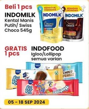 Promo Harga Indomilk Susu Kental Manis Cokelat, Plain 545 gr - Indomaret