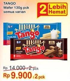Promo Harga TANGO Long Wafer All Variants per 2 pcs 130 gr - Indomaret