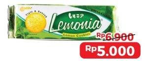 Promo Harga NISSIN Cookies Lemonia Lemon 130 gr - Alfamart