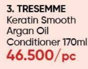Promo Harga TRESEMME Conditioner Keratin Smooth 170 ml - Guardian