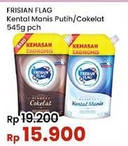 Promo Harga Frisian Flag Susu Kental Manis Putih, Cokelat 545 gr - Indomaret