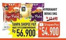 Promo Harga Hypermart Beras 5000 gr - Hypermart