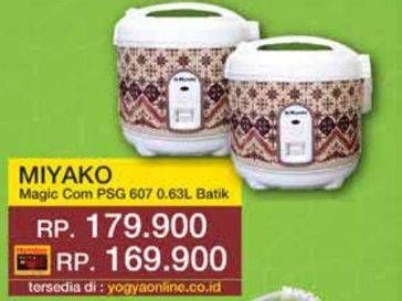 Promo Harga Miyako Magic Com PSG 607  - Yogya