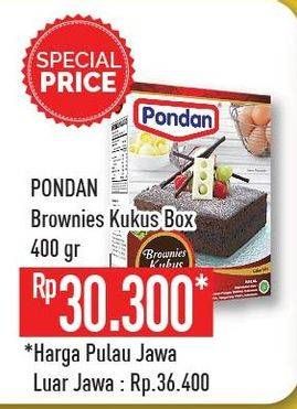 Promo Harga PONDAN Brownies Kukus 400 gr - Hypermart