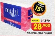 Promo Harga MULTI Facial Tissue 700 gr - Superindo