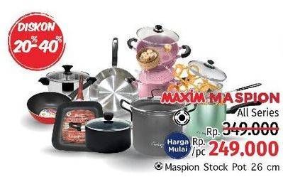 Promo Harga MAXIM / MASPION All Series  - LotteMart