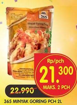 Promo Harga 365 Minyak Goreng 2 ltr - Superindo