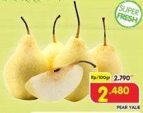 Promo Harga Pear Ya Lie per 100 gr - Superindo