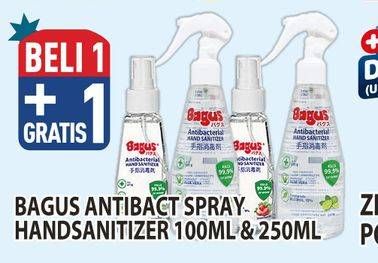 Promo Harga Bagus Antibacterial Hand Sanitizer Spray 100 ml - Hypermart