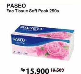 Promo Harga PASEO Facial Tissue Soft 250 pcs - Alfamart
