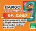 Promo Harga BANGO Kecap Manis 550 ml - Yogya