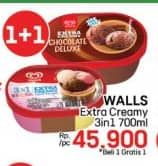 Promo Harga Walls Ice Cream 700 ml - LotteMart