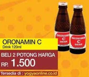 Promo Harga ORONAMIN C Drink 120 ml - Yogya