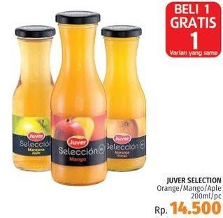 Promo Harga JUVER Seleccion Juice 200 ml - LotteMart