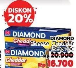 Promo Harga DIAMOND Keju Cheddar 180 gr - LotteMart