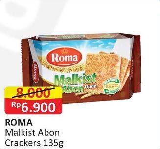Promo Harga ROMA Malkist Abon 135 gr - Alfamart