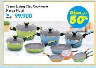 Promo Harga TRANSLIVING Cleo Cookware  - Carrefour