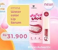 Promo Harga Emina Water Lip Serum 2 gr - Indomaret