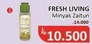 Promo Harga FRESH LIVING Minyak Zaitun 50 ml - Alfamidi