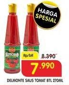 Promo Harga DEL MONTE Saus Tomat 270 ml - Superindo