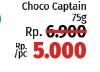 Promo Harga Joyday Ice Cream Stick Choco Captain 65 gr - LotteMart