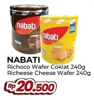 Promo Harga Nabati Bites Richeese, Richoco 240 gr - Yogya