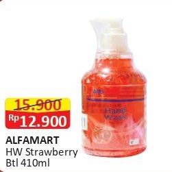 Promo Harga Alfamart Hand Wash (Hand Soap) Strawberry 410 ml - Alfamart